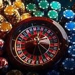Result payout multiplier on screen Mega Wheel result display with payout multiplier highlighted
